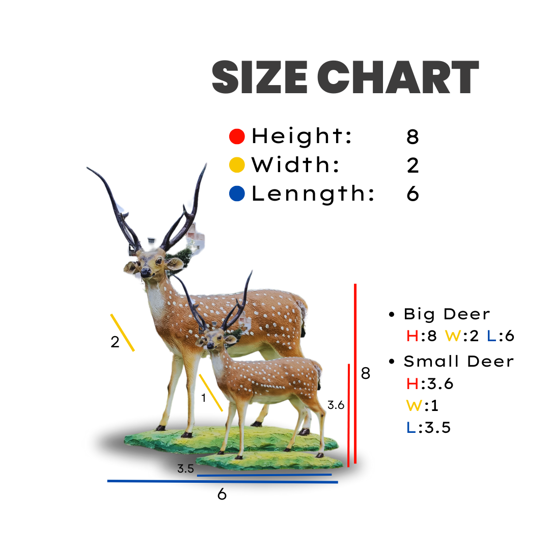 Deer FRP Statue