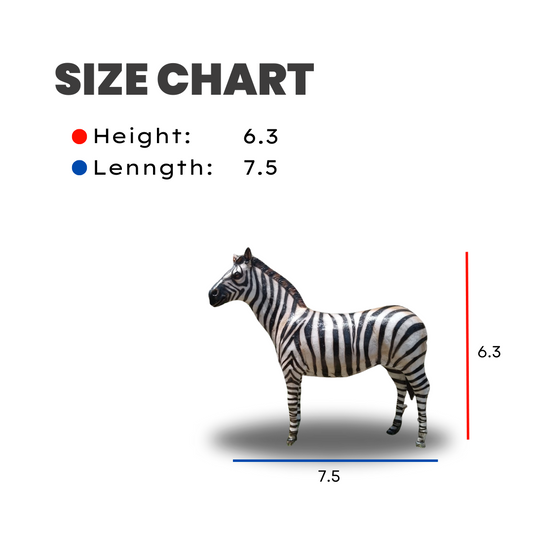 FRP Zebra Statue