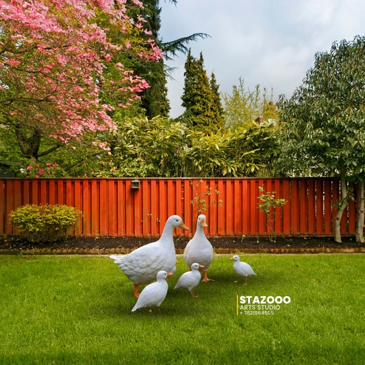 Ducks FRP Statue