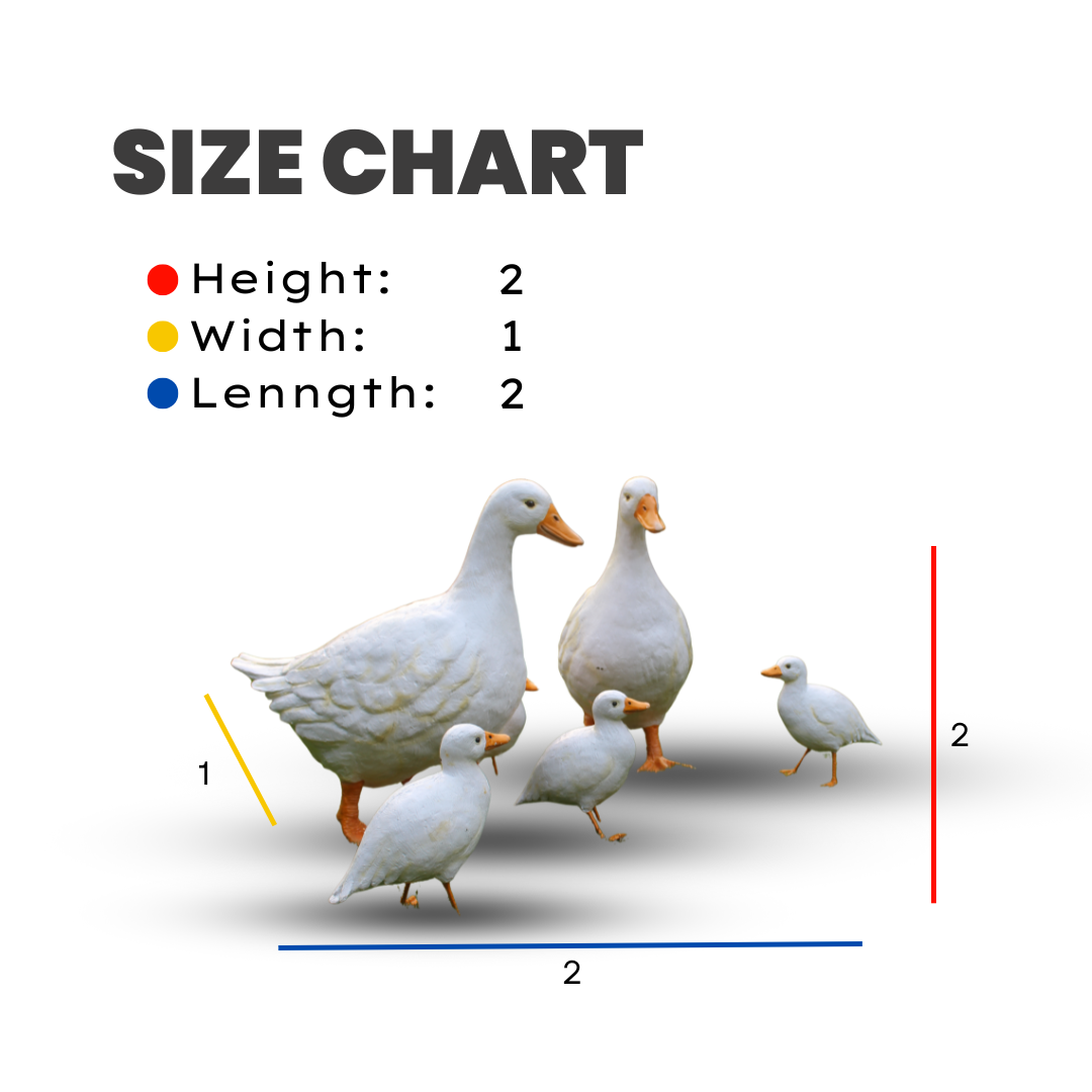 Ducks FRP Statue