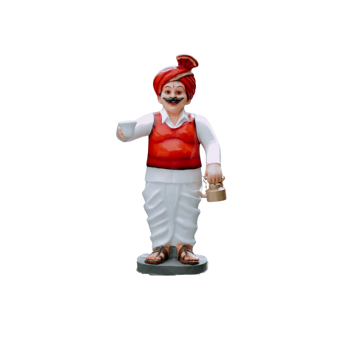 Tea Man Statue